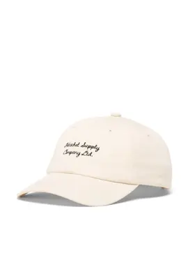 Herschel Herschel Sylas Vintage Cotton Cap (Unisex) | Vintage White