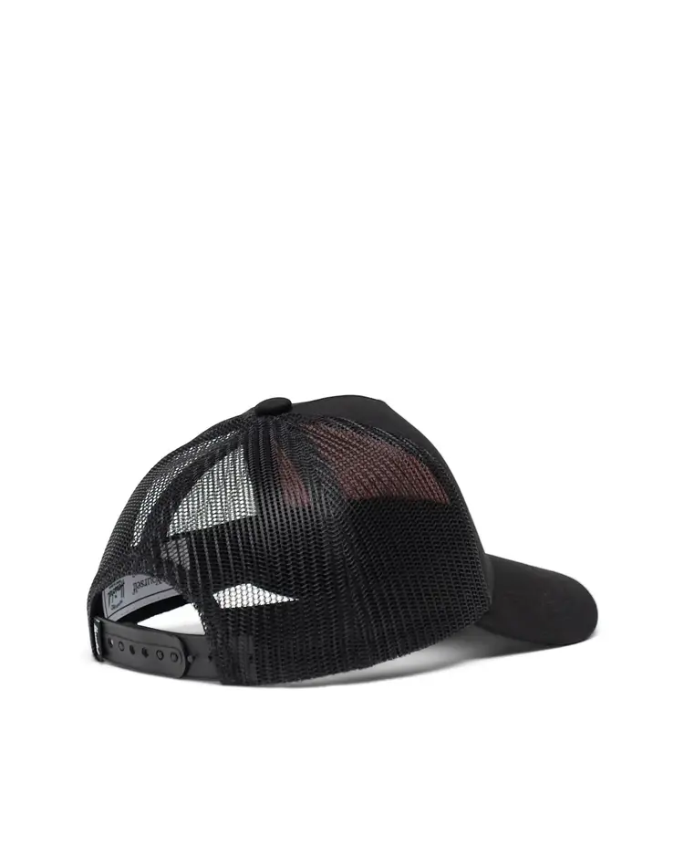 Herschel Herschel Whaler Cotton Mesh Cap (Toddler) | Black