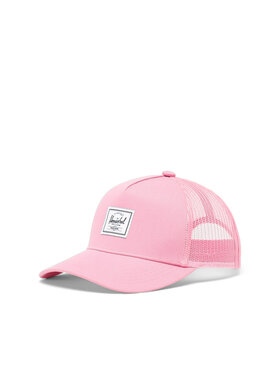 Herschel Herschel Whaler Cotton Mesh Cap (Youth) | Cashmere Rose