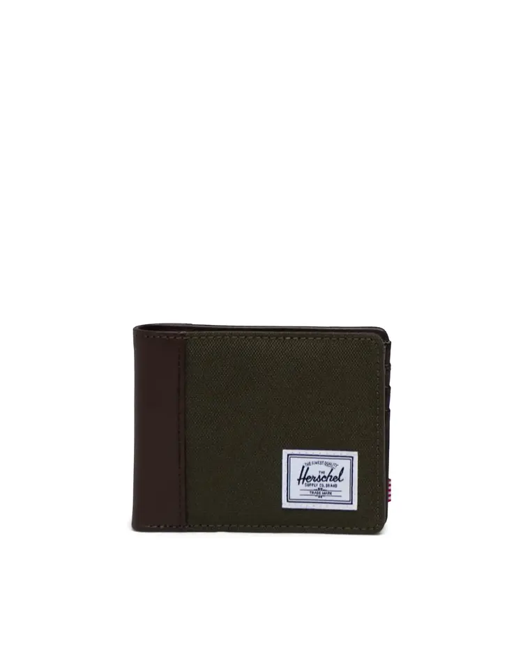 Herschel Herschel Hank Wallet (Unisex) | Ivy Green/Chicory Coffee