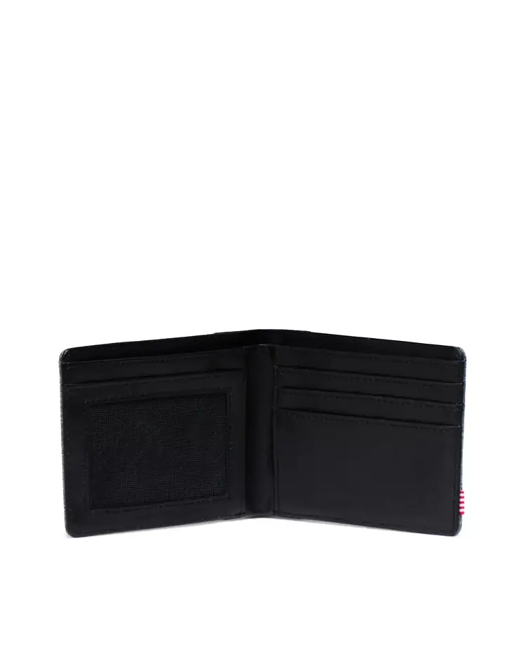 Herschel Herschel Hank Wallet (Unisex) | Raven Crosshatch