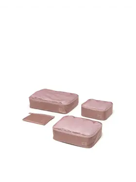 Herschel Herschel Kyoto Packing Cubes (Unisex) | Ash Rose Tonal