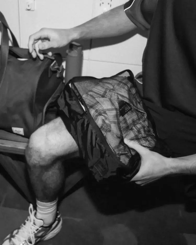 Herschel Herschel Kyoto Packing Cubes (Unisex) | Woodland Camo/Black Label