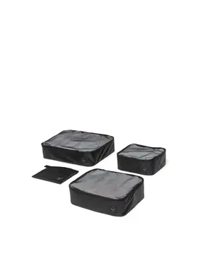 Herschel Herschel Kyoto Packing Cubes (Unisex) | Black Tonal