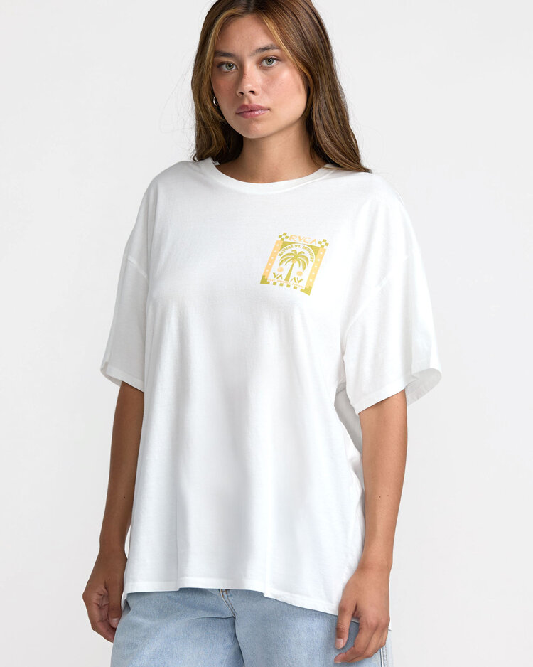 RVCA Rvca Baggie Tee (Womens) | Vintage White