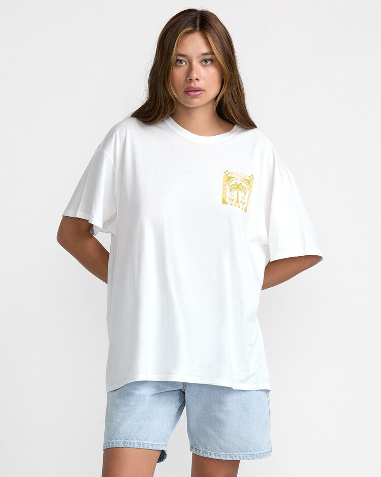 RVCA Rvca Baggie Tee (Womens) | Vintage White