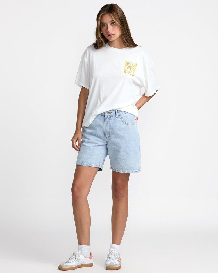 RVCA Rvca Baggie Tee (Womens) | Vintage White