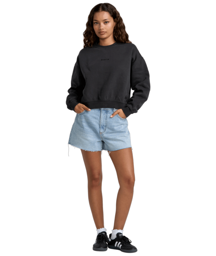 RVCA Rvca Forever Fleece (Womens) | Black