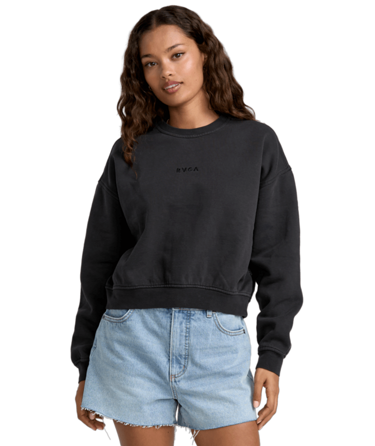 RVCA Rvca Forever Fleece (Womens) | Black