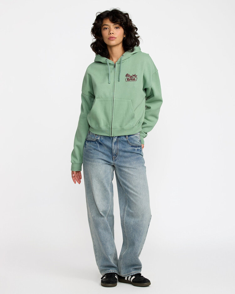 RVCA Rvca Court Hoodie (Womens) | Sea Green