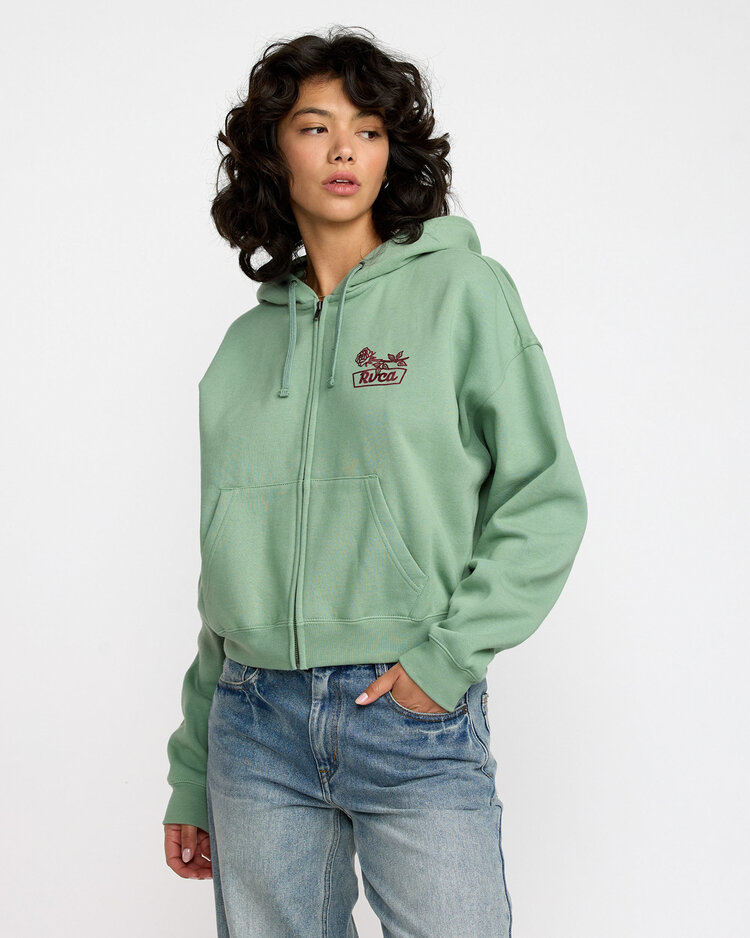 RVCA Rvca Court Hoodie (Womens) | Sea Green