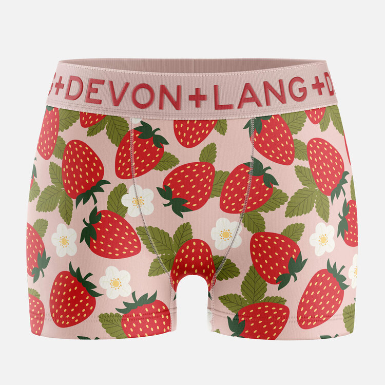 Devon + Lang Devon + Lang Bria Boyshort (Womens) | Wild Strawberry