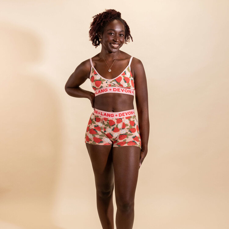Devon + Lang Devon + Lang Bria Boyshort (Womens) | Wild Strawberry