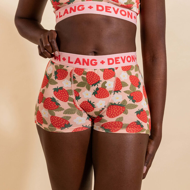 Devon + Lang Devon + Lang Bria Boyshort (Womens) | Wild Strawberry
