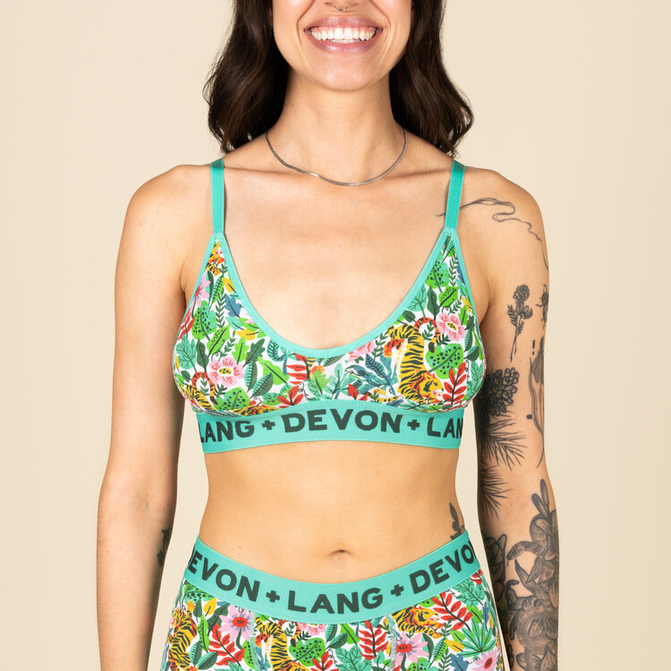 Devon + Lang Devon + Lang Bria Bralette (Womens) | Wild Thing