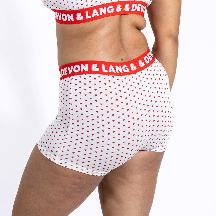 Devon + Lang Devon + Lang Bria Boyshort (Womens) | Cinnamon Hearts