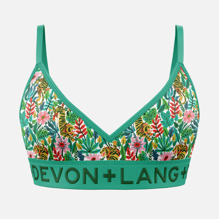 Devon + Lang Devon + Lang Bria Bralette (Womens) | Wild Thing