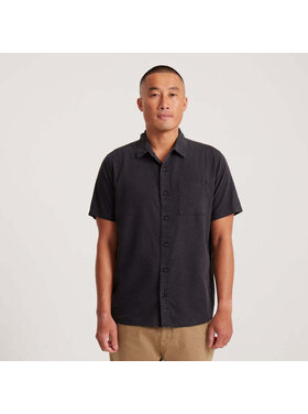 Roark Roark Made To Fade Ss Woven (Mens) | Washed Charcoal