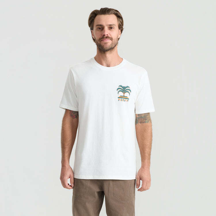 Roark Roark Moto Palm Tee (Mens) | Off White