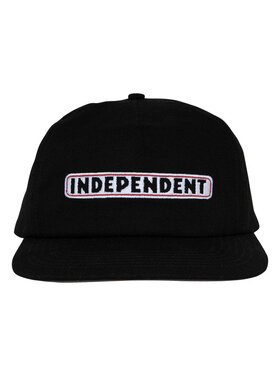 Independent Independent Bar Logo Snapback (Mens) | Black