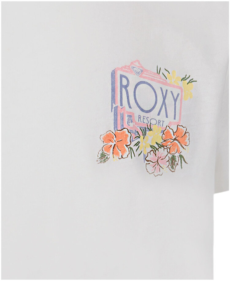 Roxy Roxy Resort Tee (Youth) | Coconut Milk