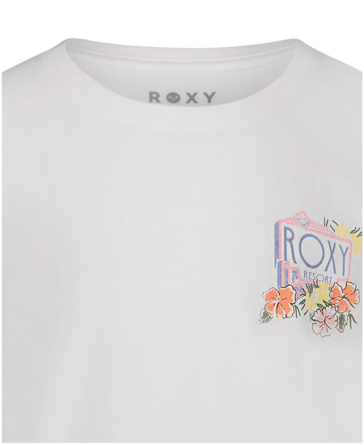 Roxy Roxy Resort Tee (Youth) | Coconut Milk
