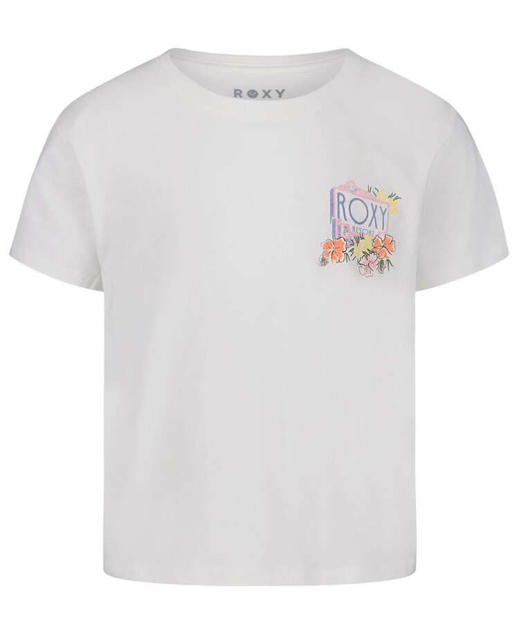 Roxy Roxy Resort Tee (Youth) | Coconut Milk