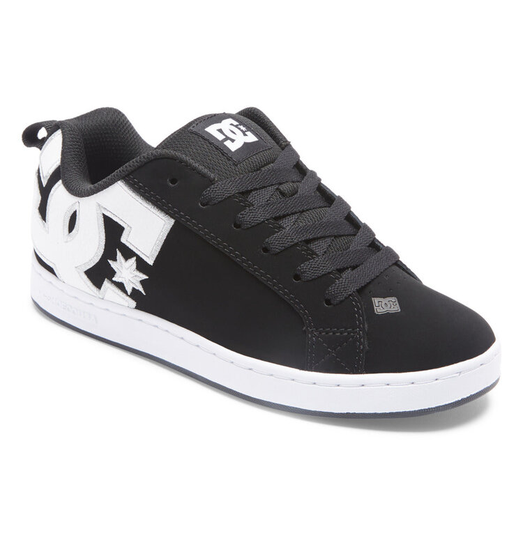 DC Dc Court Graffik (Womens) | Black/White Stencil