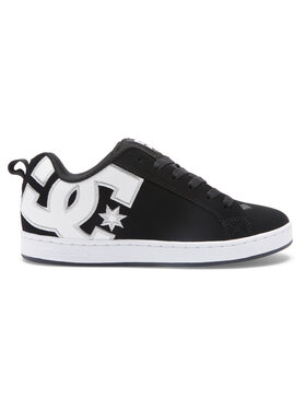 DC Dc Court Graffik (Womens) | Black/White Stencil