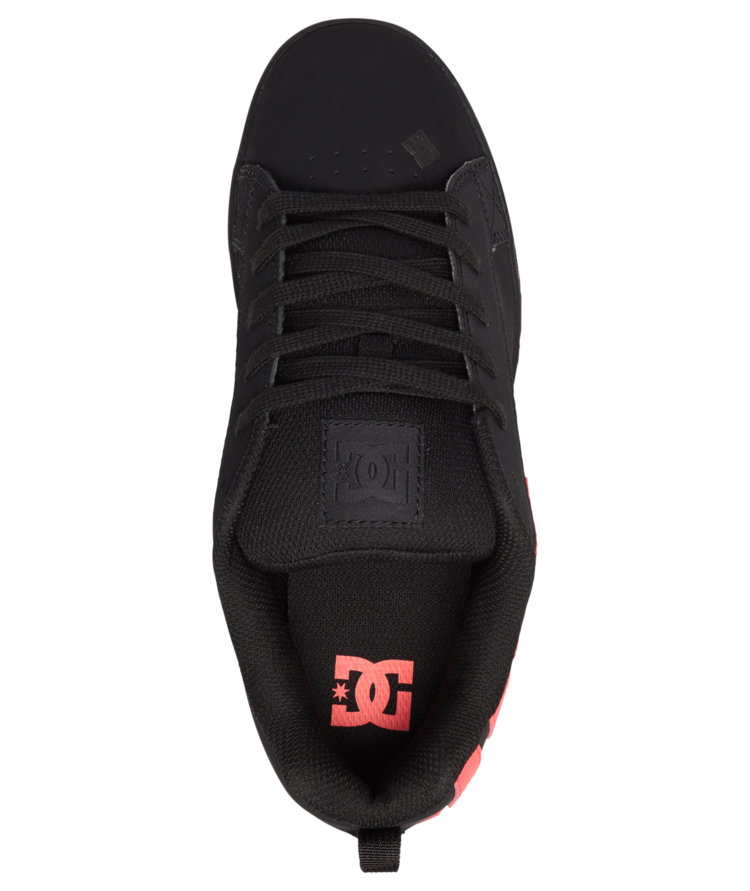 DC Dc Court Graffik (Womens) | Black/Hot Pink