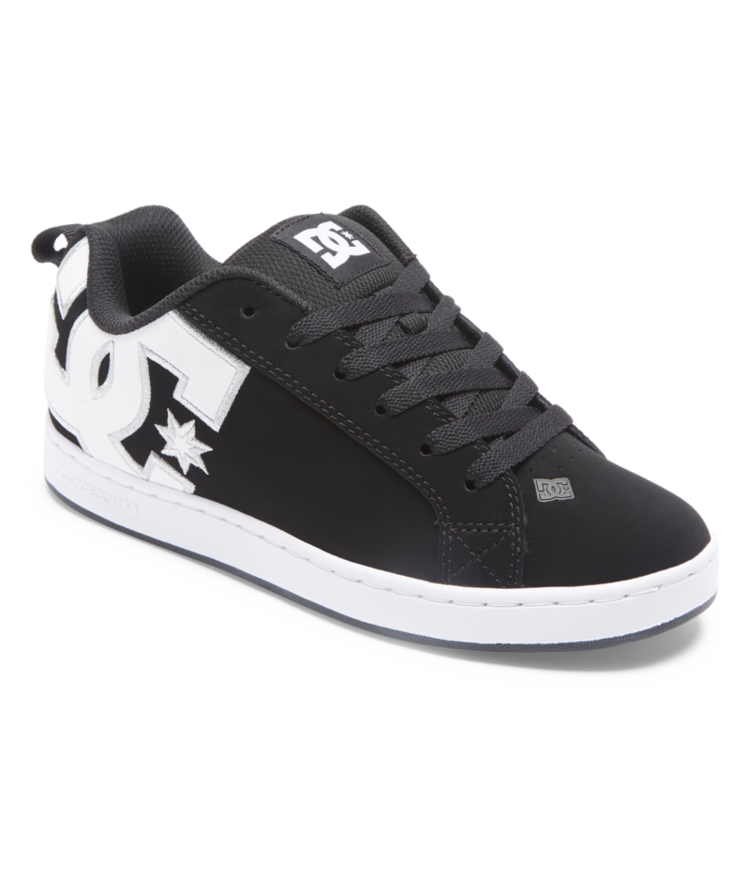 DC Dc Court Graffik (Womens) | Black/White Stencil