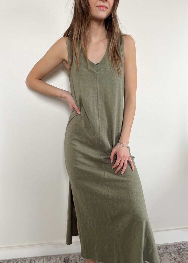 Z Supply Z Supply Palisades Midi Dress | Avocado