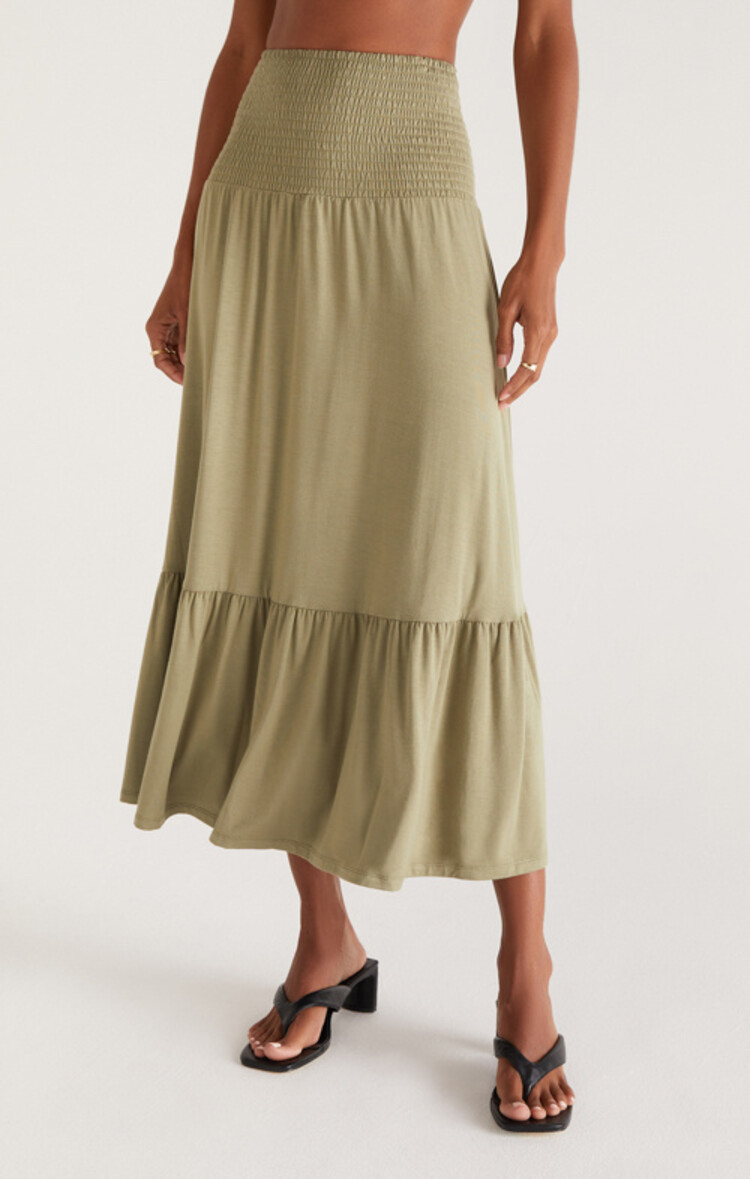 Z Supply Z Supply Sadie Covertible Skirt | Olive Branch