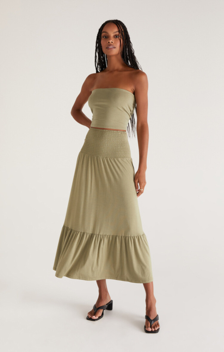 Z Supply Z Supply Sadie Covertible Skirt | Olive Branch
