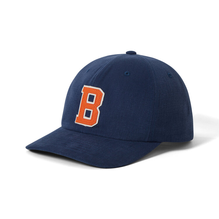 Brixton Brixton Big B Mp Cap (Mens) | Midnight Blue/Orange