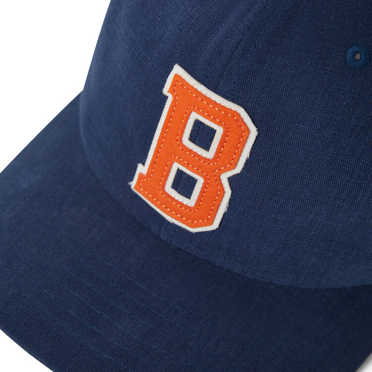 Brixton Brixton Big B Mp Cap (Mens) | Midnight Blue/Orange