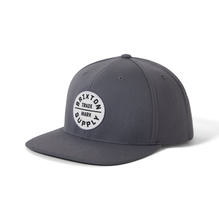 Brixton Brixton Oath Iii Snapback (Mens) | Future Grey