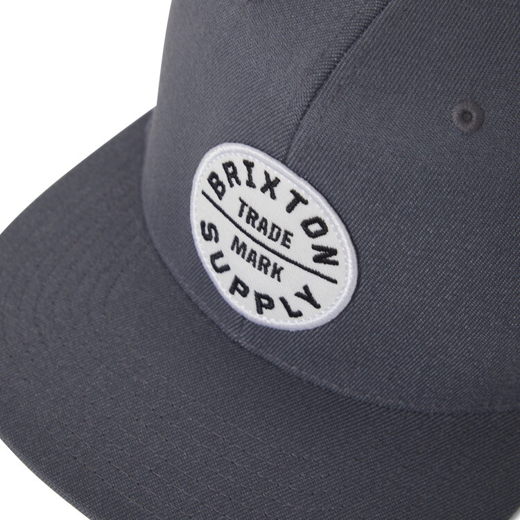 Brixton Brixton Oath Iii Snapback (Mens) | Future Grey