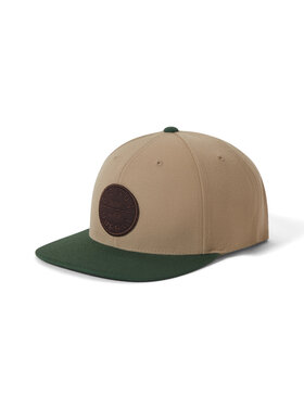 Brixton Brixton Oath Iii Snapback (Mens) | Khaki/Primal Green