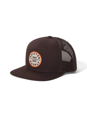 Brixton Brixton Oath Mp Trucker Hat (Mens) | Chocolate/Chocolate