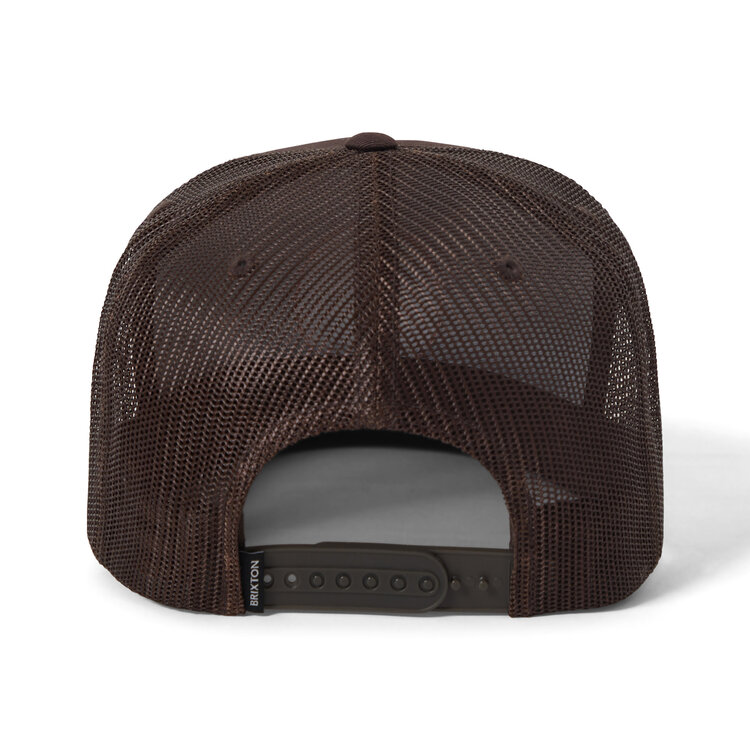 Brixton Brixton Oath Mp Trucker Hat (Mens) | Chocolate/Chocolate