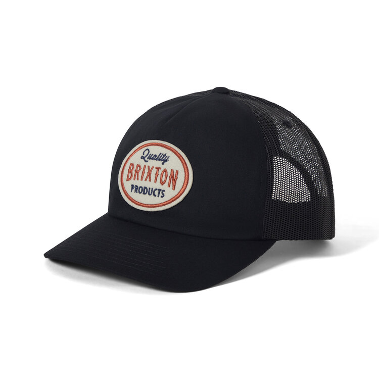 Brixton Brixton Henry Mp Trucker Hat (Mens) | Black/Black