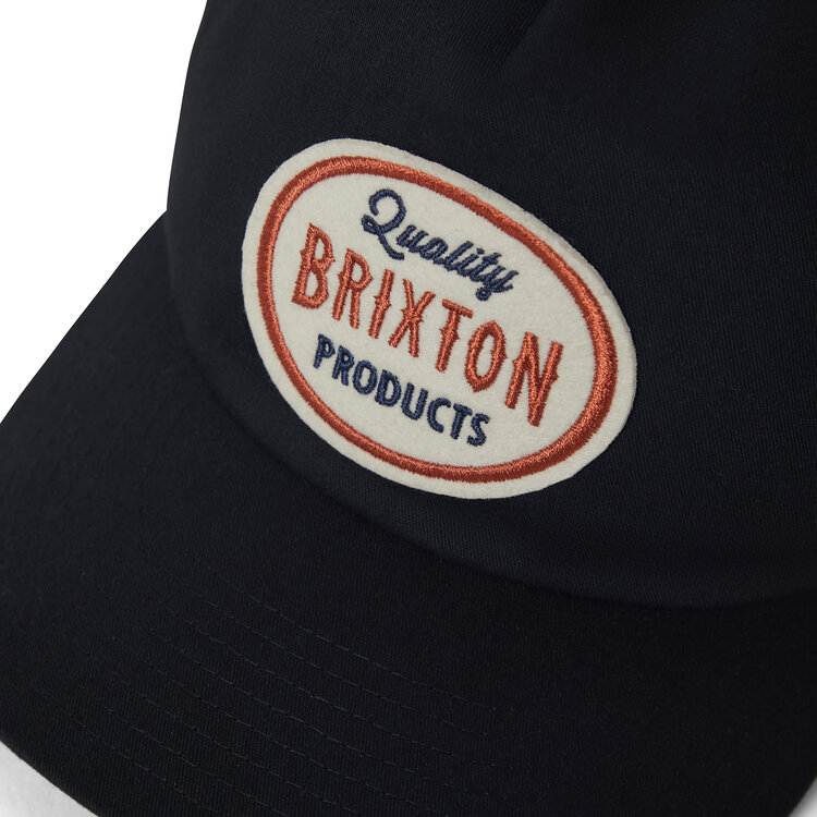 Brixton Brixton Henry Mp Trucker Hat (Mens) | Black/Black