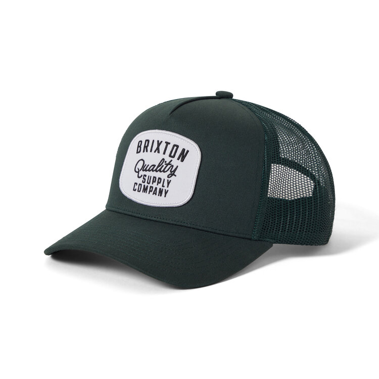 Brixton Brixton Hubal C Np Mp Trucker Hat (Mens) | Primal Green/Primal Green