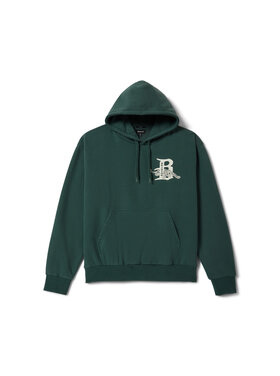 Brixton Brixton Predator Relaxed Hoodie (Mens) | Primal Green Worn Wash