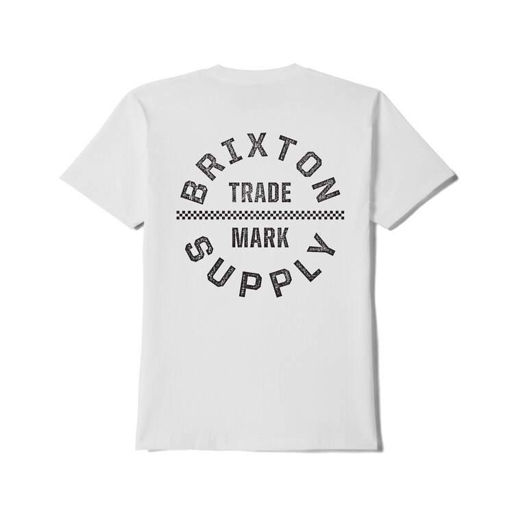 Brixton Brixton Oath V S/S Std (Mens) | White/Black/Checkered