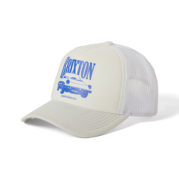 Brixton Brixton Sunday Cruising Club Trucker (Womens) | Off White/Off White