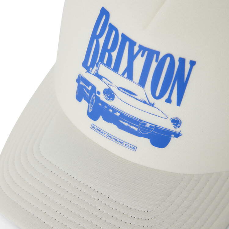 Brixton Brixton Sunday Cruising Club Trucker (Womens) | Off White/Off White