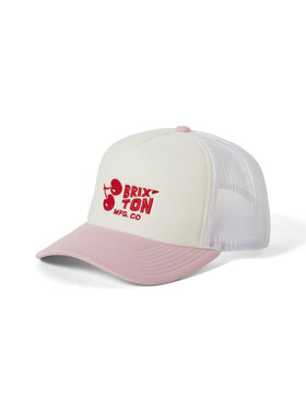 Brixton Brixton Cherry C Trucker (Womens) | Off White/Pink