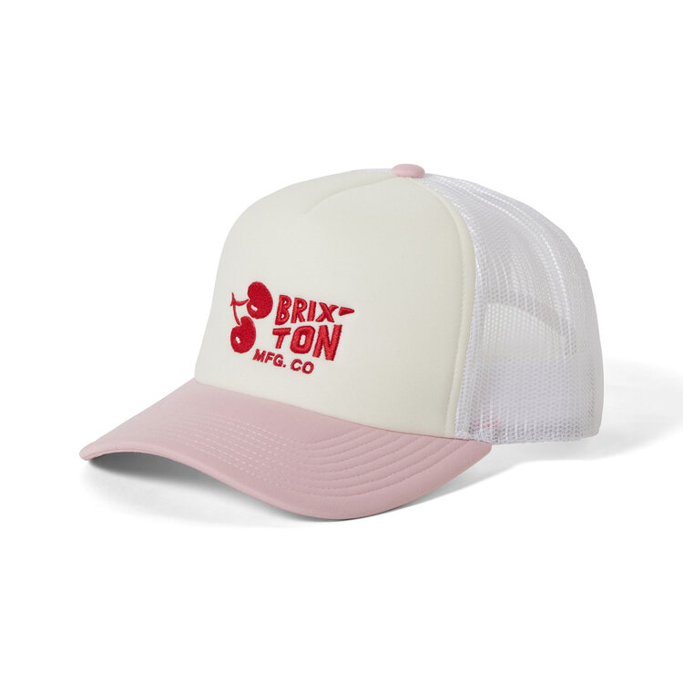 Brixton Brixton Cherry C Trucker (Womens) | Off White/Pink
